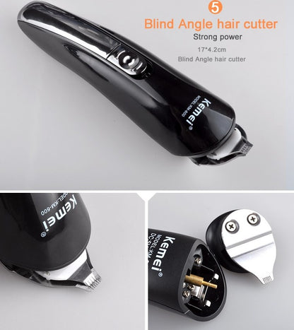 6 in 1 Rechargeable Titanium Hair Trimmer