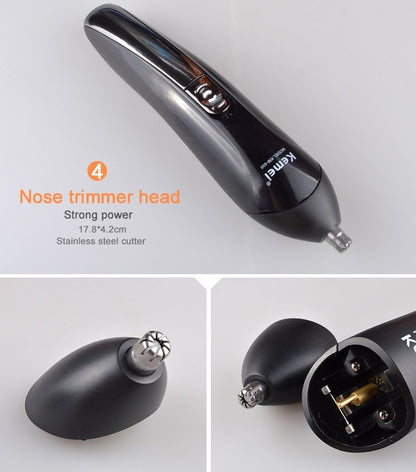 6 in 1 Rechargeable Titanium Hair Trimmer