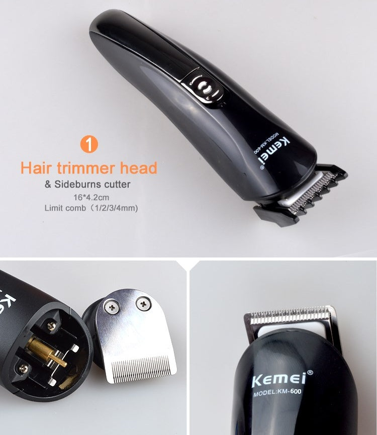 6 in 1 Rechargeable Titanium Hair Trimmer