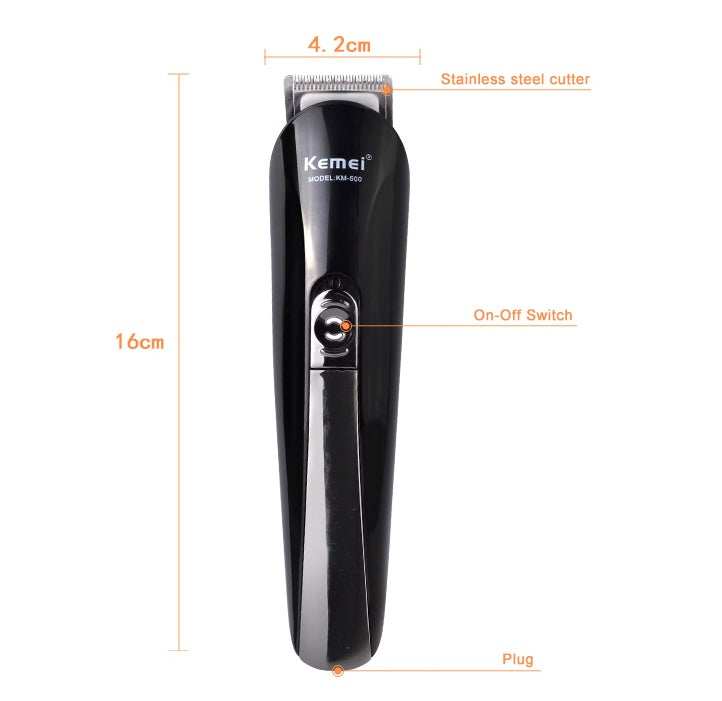 6 in 1 Rechargeable Titanium Hair Trimmer